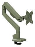 Arozzi Alzare Neo Monitor Arm - Gasveer - Kabelbeheer - Max 9kg - Bosgroen
