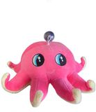 AWR Hoogwaardige Octopus Knuffel / Emotie Knuffel / Mood Knuffel | Reversible / Omkeerbare Octopus | Bekend van TikTok | Oranje-Rood