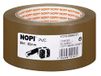 NOPI PVC Verpakkingstape - 66 m x 50 mm - Bruin - 1 Rol
