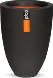 Capi Europe Vase élégant bas Smooth NL - 26x36 - Noir