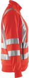 Blåkläder Dames Sweatshirt High Vis 3308-1974 - High Vis Rood - L