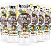 Inecto Naturals Ultra Hydration Coconut Hand & Nail Cream - 6 x 75 ml