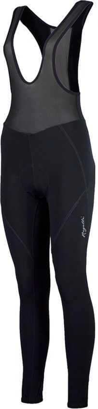 Rogelli Liona - Fietsbroek - Dames - Bretels - XL - Zwart