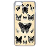 Lapinette Harde schaal voor Apple iPhone 7, vlinder, vintage
