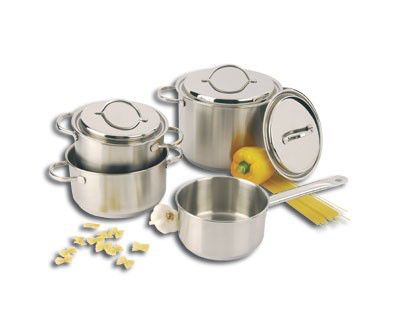 Demeyere Resto Pannenset - 4-delig - Roestvrijstaal