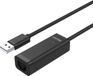 UNITEK Y-1468 carte réseau Ethernet 480 Mbit/s Noir