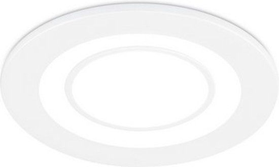 TRIO CORE - Inbouwspot - Wit mat - incl. 1x SMD 5 W - Licht apart schakelbaar - Plafondbevestiging - Niet dimbaar