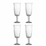 Bloomingville Set de verres à vin Asha - 4 pièces - 125 ml - Transparent