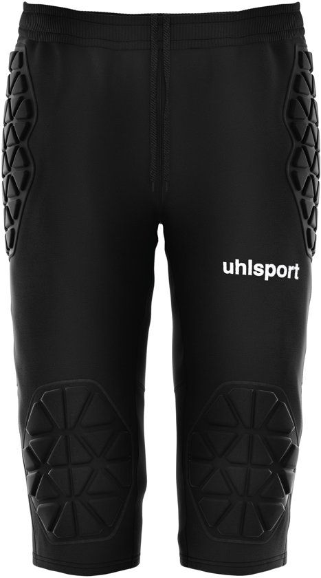 Uhlsport Anatomic Goalkeeper Longshort Junior Sportbroek - Maat 164 - Unisex - Zwart