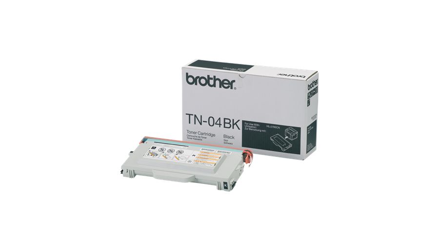 Brother TN04BK Zwarte Toner Cartridge - 10000 Pagina's - Compatibel met HL-2700CN / MFC-9420CN