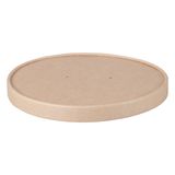 White label Poke bowl deksel kraft 150 mm (50 stuks)