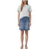 s.Oliver Blue Denim Skirt Size: 36