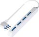 Poly Pool PP2522 extension d'alimentation Intérieur 1,5 m 4 prise(s) AC Bleu, Blanc