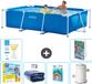 Intex Rechthoekig Frame Zwembad - 260 x 160 x 65 cm - Blauw