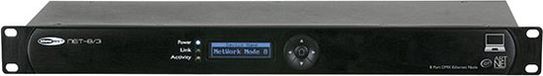 Showtec NET-8/3 8-kanaals Art-Net-/Kling-Net-node - 3-polige XLR