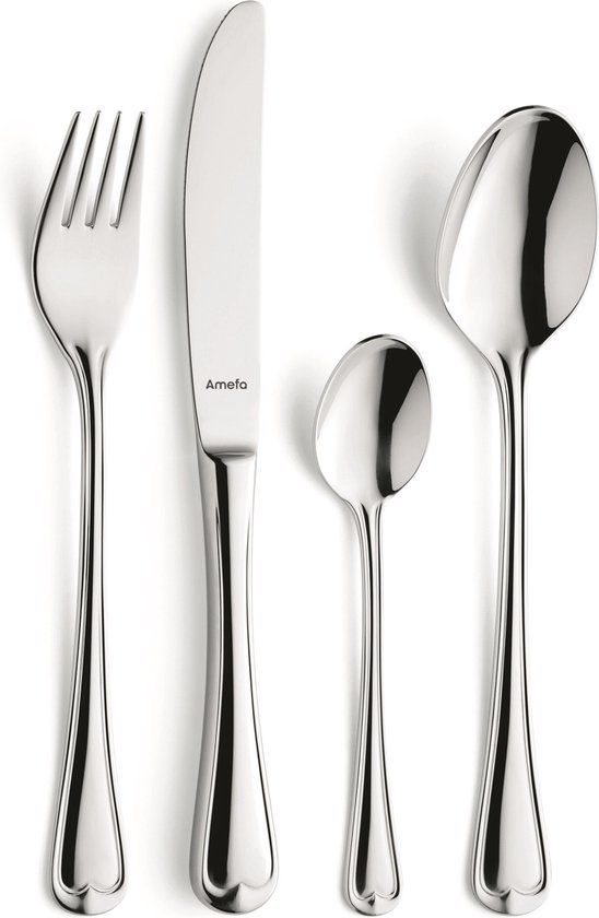 Amefa Elegance Bestekset - 24-Delig - Zilver