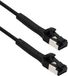 MaxTrack UFTP CAT8.1 flexibele netwerkkabel | buigbare connectoren | TPE | zwart | 3 meter