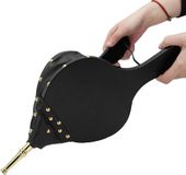 OEM Lumehelbed Handels GmbH Premium Handmatige Open Haard Blaasbalg - Grote Lederen Luchtblazer voor BBQ en Outdoor Gebruik