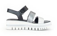 Gabor 64.620.61 - sandale femme - Argent - taille 37.5 (EU) 4.5 (UK)