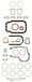 Full AJUSA 50016900 complete set afdichtingsringen motor