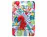 Atosa - Atosa 50658 kaars 9 x 14 x 2 cm Nr. 2, rood (50658)