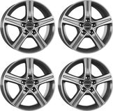 Borbet 4 Jantes CWD 6.0x15 pouce ET68 5x118 ANTP-keur Fiat Ducato