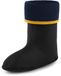 Ladeheid - Chaussettes chaudes pour bottes en caoutchouc, filles et garçons, à porter à l'intérieur des bottes KL058 (Sonnig, taille 24 EU)