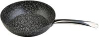 WECOOK! Granite Honda-pan, gesmeed aluminium, 26 cm, volledige inductie, ecologische antiaanbaklaag, PFOA-vrij, professionele stalen handgreep, geschikt voor alle warmtebronnen