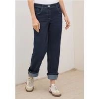 Cecil Uitgerolde straight leg jeans