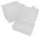 Set de 4 boîtes de rangement empilables avec couvercle
