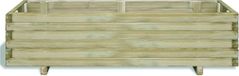 Maison Exclusive - Jardinière surélevée 120x40x30 cm, en bois, rectangulaire