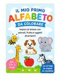 Imparo l’alfabeto con gli animali: Libro da colorare A–Z per bambini dai 3 ai 6 anni