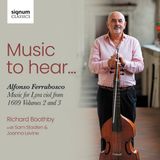 New Arts International Bv Signum Classics Alfonso Ferrabosco Music to Hear...: Music for Lyra Viol From...