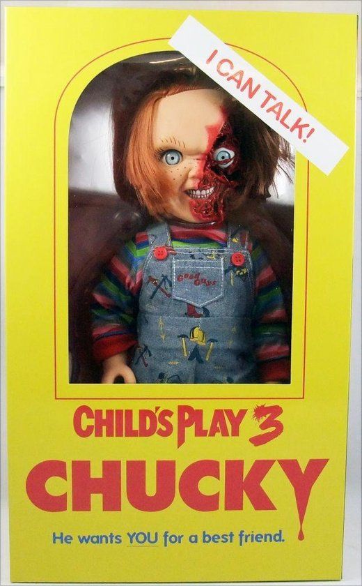 Merchandise Child's Play: 15 inch Talking Pizza Face Chucky Doll - Merchandise