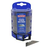 Faithfull FAITKB100 Heavy-Duty 100 Trimmen Messen Met Single Blade Dispenser