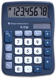 Texas Instruments TI-1726 Pocket Calculator - Blue