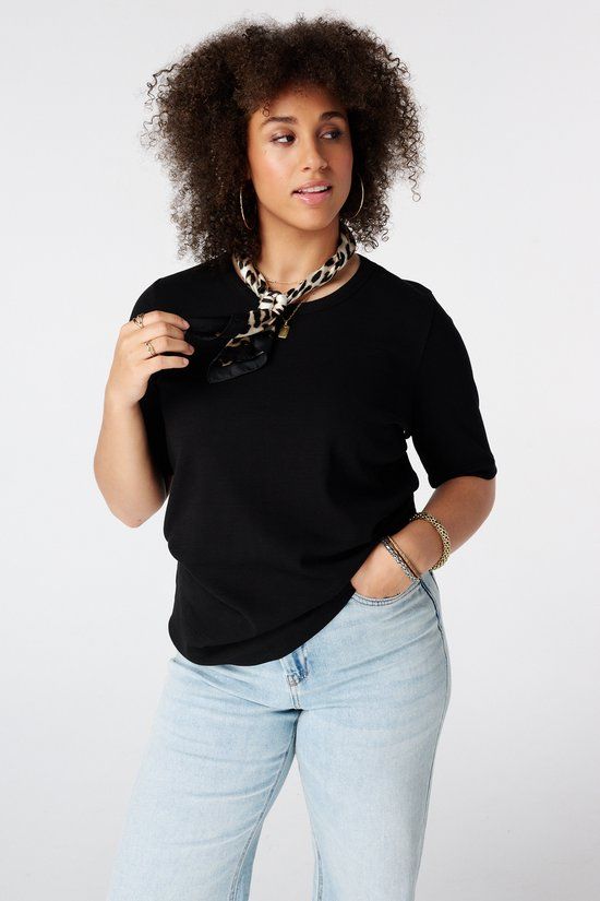 MS Mode Basic top van ribstof
