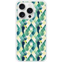 Toucan Verstevigd hoesje met sublimatie bedrukking, compatibel met Apple iPhone 16