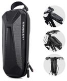 Vélo cadre sac - Sac tube supérieur - Coque EVA imperméable - Cadre avant pour vélo de course, VTT et scooters électriques - Rangement étanche - Speed Black