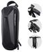 Vélo cadre sac - Sac tube supérieur - Coque EVA imperméable - Cadre avant pour vélo de course, VTT et scooters électriques - Rangement étanche - Speed Black