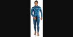 Cressi 3.5mm Free 2-delig Hommes Combinaison Bleu
