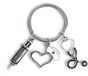 Rocita Metalen Verpleegkundige Sleutelhanger