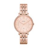 Fossil Montre Jacqueline pour femme, mouvement à quartz trois aiguilles avec bracelet en acier inoxydable