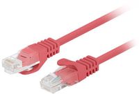 Lanberg PCU6-10CC-0025-R Netwerkkabel Cat6 UTP 0.25m Rood