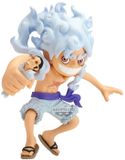 Bandai Namco One Piece Mega WCF PVC Statue Monkey D. Luffy vs Borsalino 13 cm