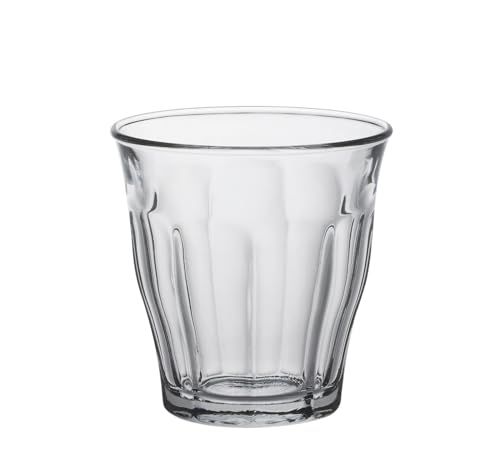 Duralex 1023AB06A0111 Picardie Six drinkglas, dessertglas, 90 ml, glas, transparant, 6 stuks