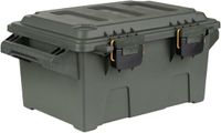 Fosco Industries Boîte de rangement verte 30 litres plastique