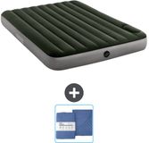 Intex Luchtbed - 2-Persoons - 152 x 203 x 25 cm - Groen