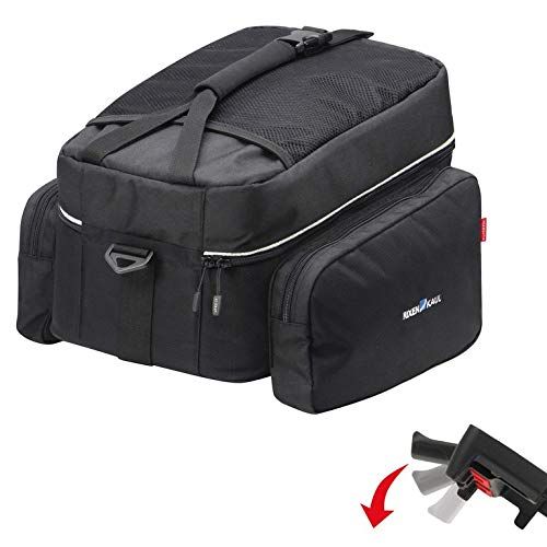 Sac Guidon KlickFix Noir Universel - Étui Smartphone Étanche Rotatif Pour Vélo