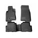 OMAC 4999444 Ensemble de tapis de sol ETP (élastomère thermoplastique), noir